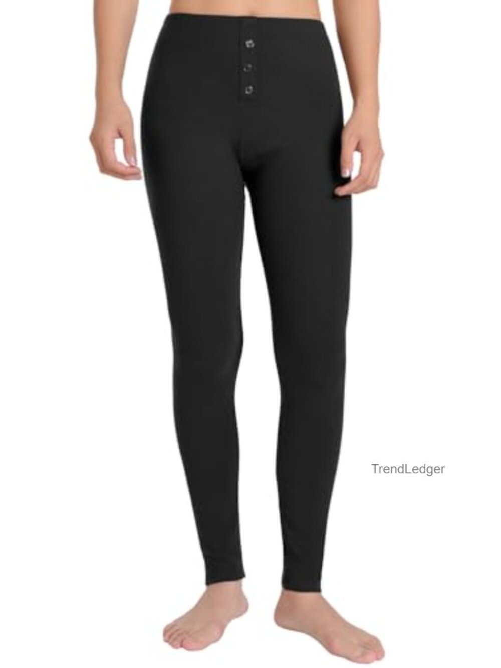 Soft Ribbed Pajama Leggings - High Waist Lounge Bottoms